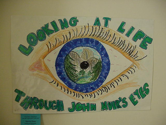 First Place Historical Event Category John Muir Poster Contest 2001