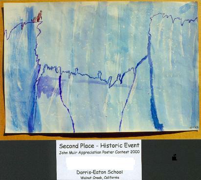 Second Place Historical Event Category John Muir Poster Contest 2000