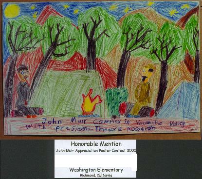 Honorable Mention Historical Event Category John Muir Poster Contest 2000