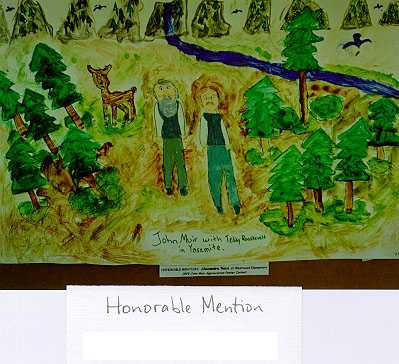 Historical Event Category  Honorable Mention Roosevelt John Muir Poster Contest 1999